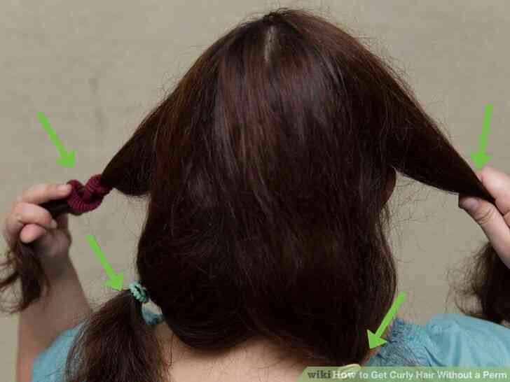 Image intitulée Obtenir des Cheveux Bouclés Sans Perm Étape 16